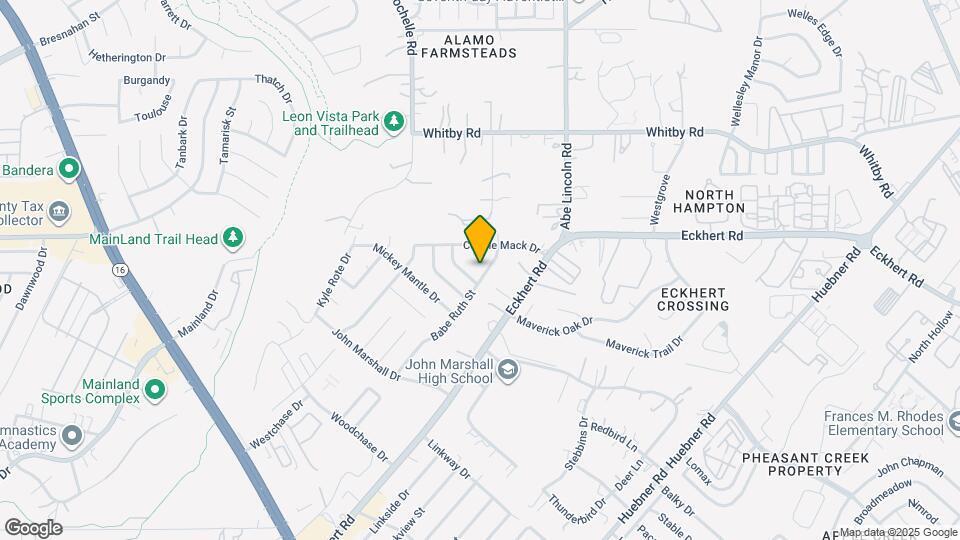 8311 Babe Ruth St Map and Location Details