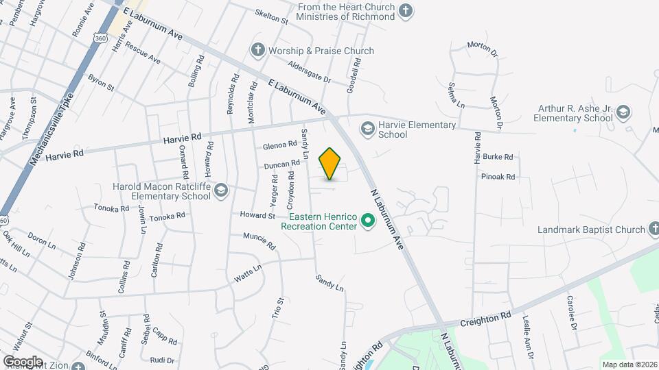 3217 Hunters Mill Dr Map and Location Details