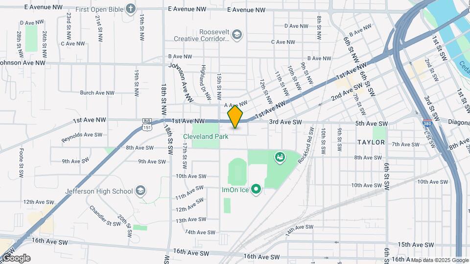 1400 7th Ave SW Mapa y Detalles de la Ubicación