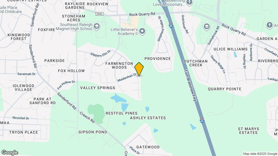 3309 Slippery Elm Dr Map and Location Details