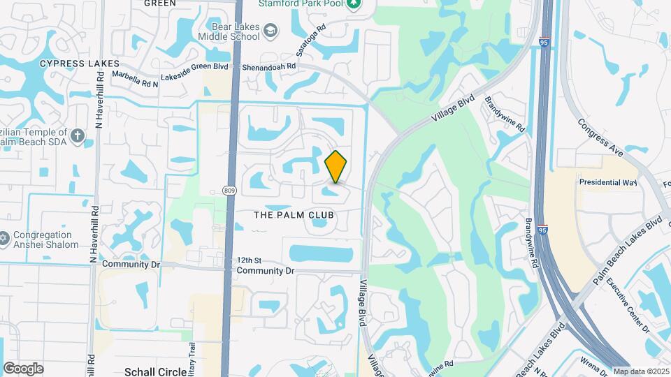 1115 Green Pine Blvd Map and Location Details