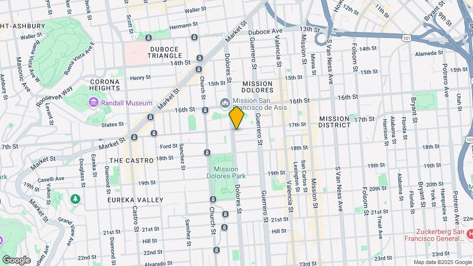 409 Dolores St Mapa y Detalles de la Ubicación