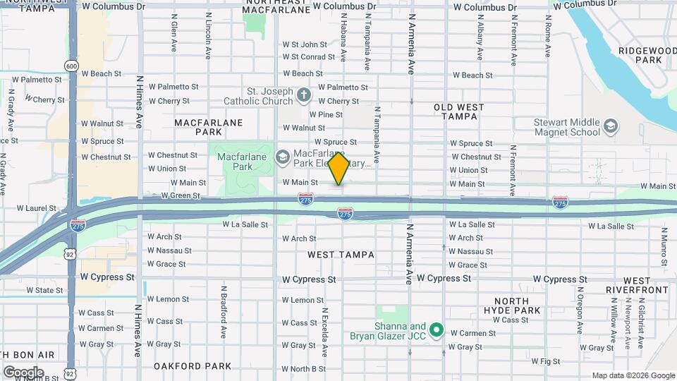 1606 N Habana Ave Map and Location Details