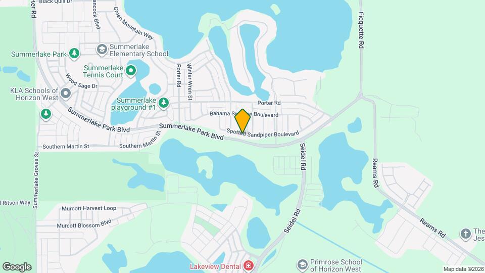 14640 Spotted Sandpiper Boulevard Map and Location Details