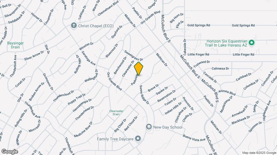 3650 Parkview Dr Map and Location Details