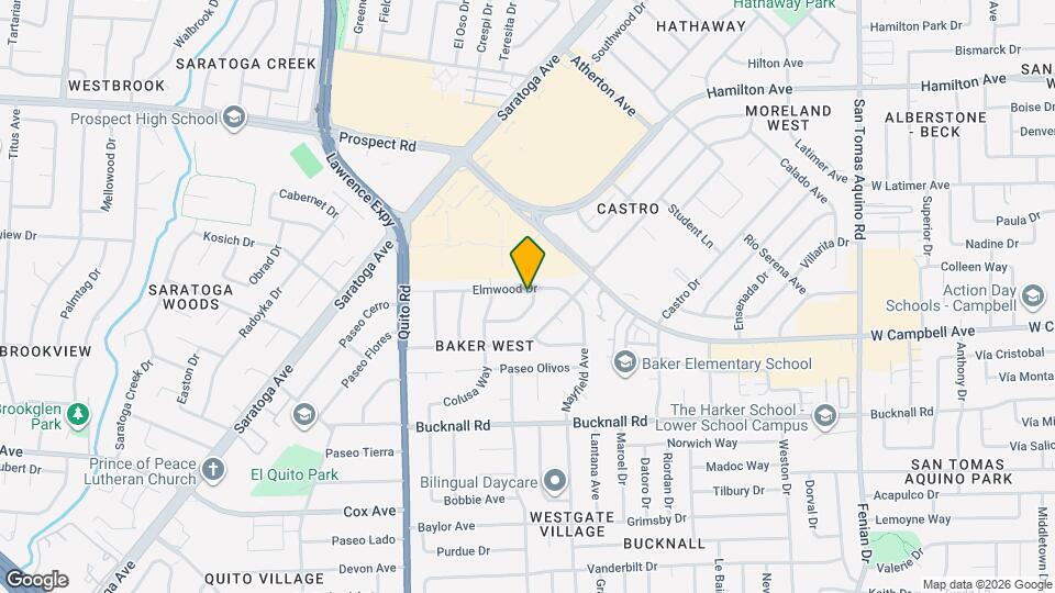 5020 Elmwood Dr Map and Location Details