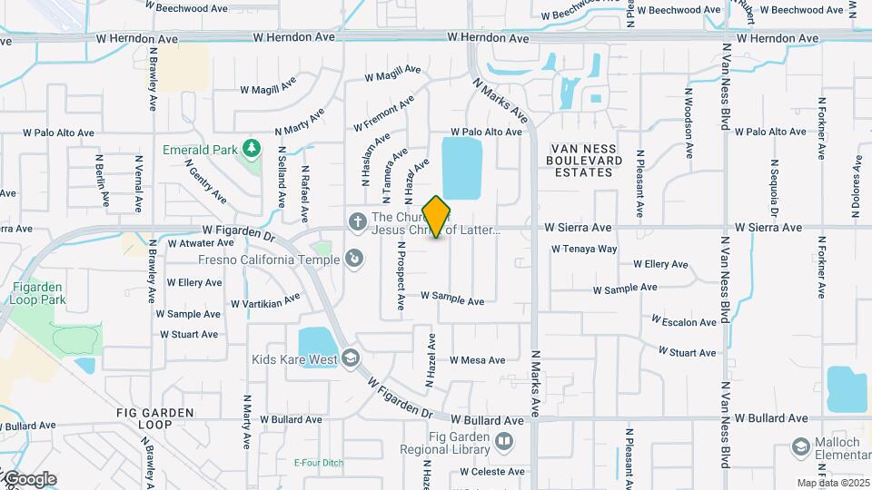 3216 W Tenaya Way Map and Location Details