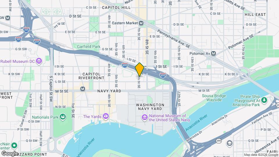 1012 7th St SE Map and Location Details