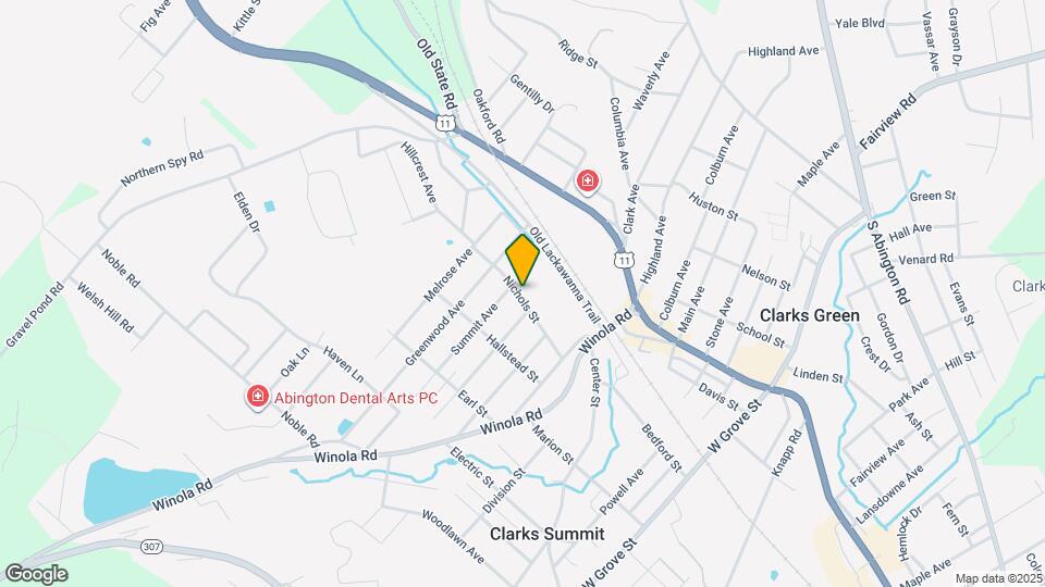 314 Nichols St Map and Location Details