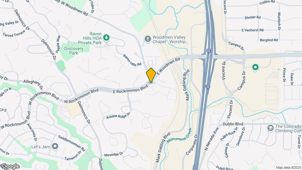 6841 Ravencrest Dr Map and Location Details