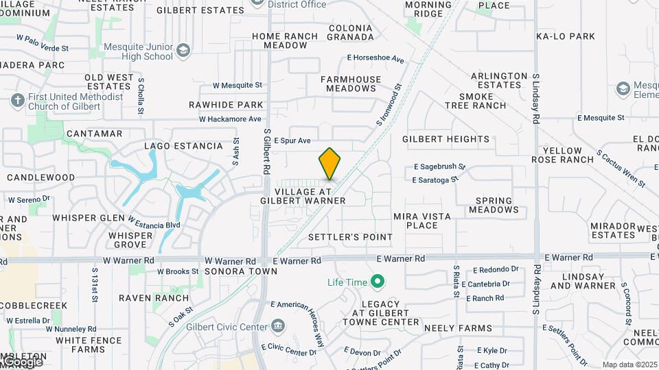 587 S Buena Vista Ct Map and Location Details