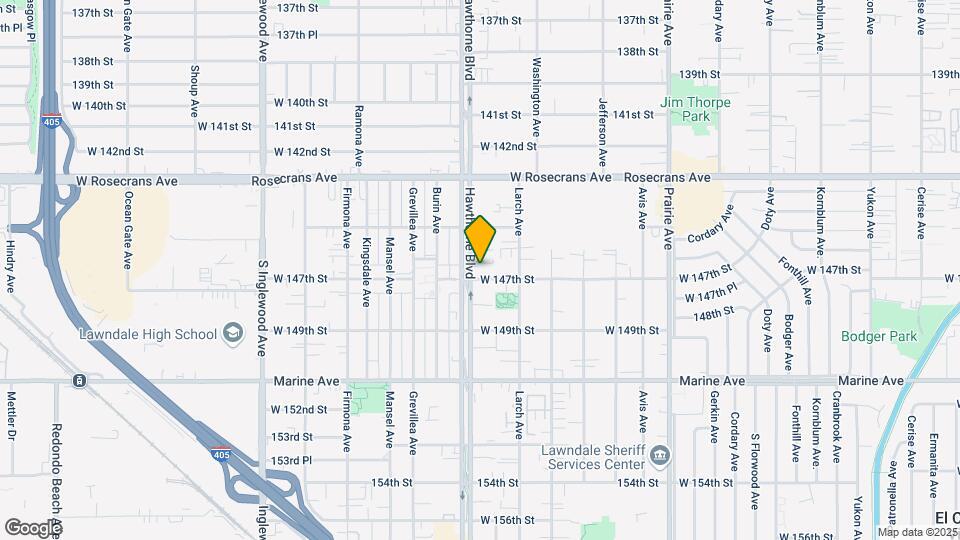 4345 W 147th St Mapa y Detalles de la Ubicación