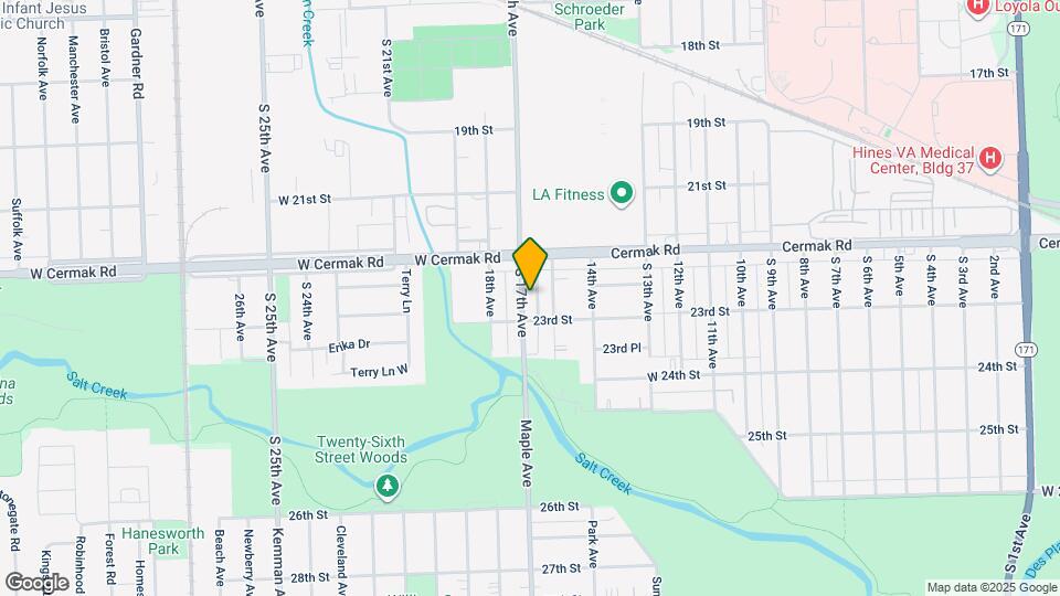 2241 S 17th Ave Map and Location Details