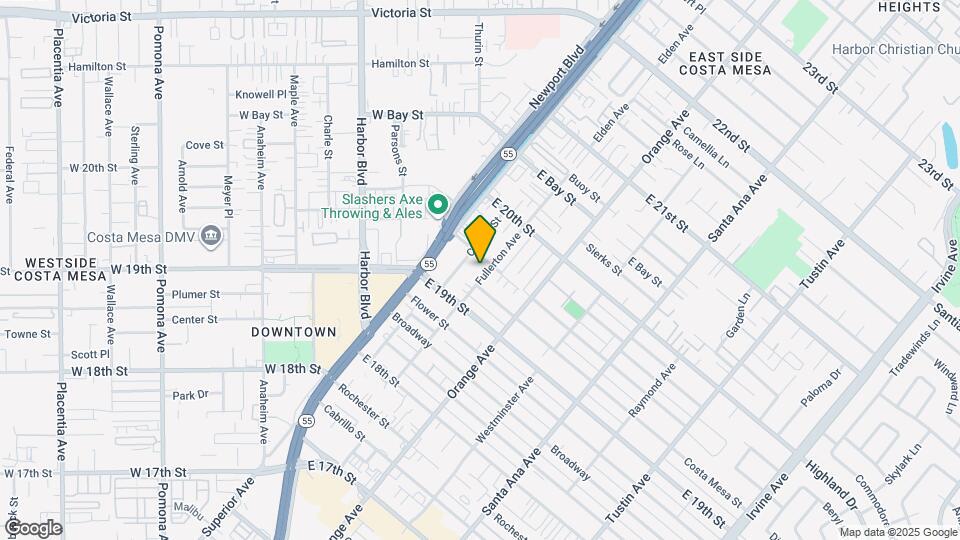 1939 Fullerton Ave Map and Location Details