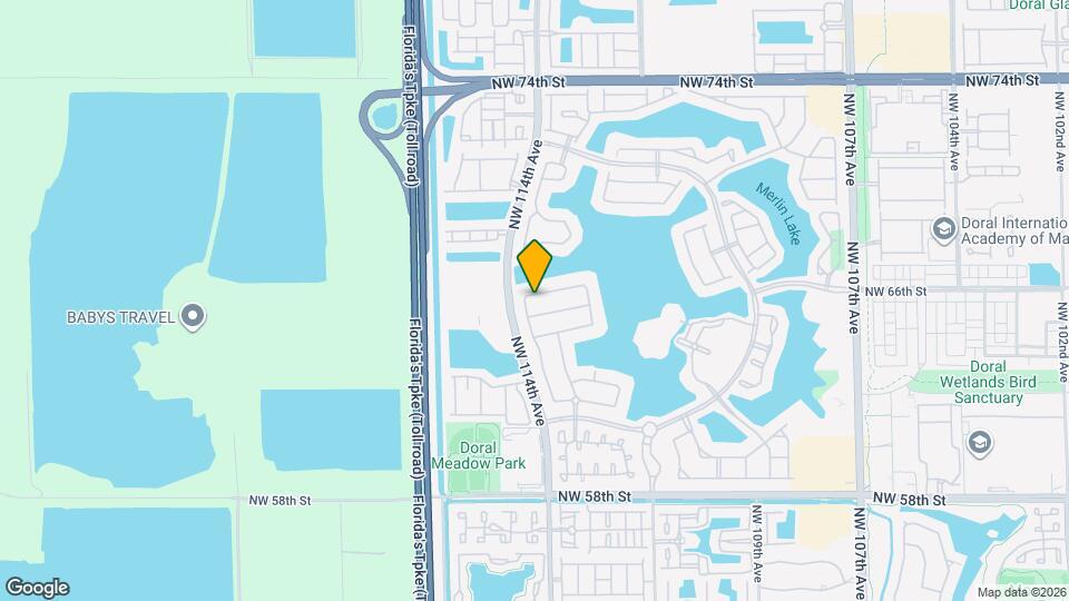 11374 NW 66th St Map and Location Details