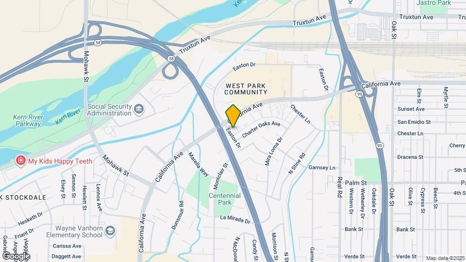 5060 Easton Dr Map and Location Details