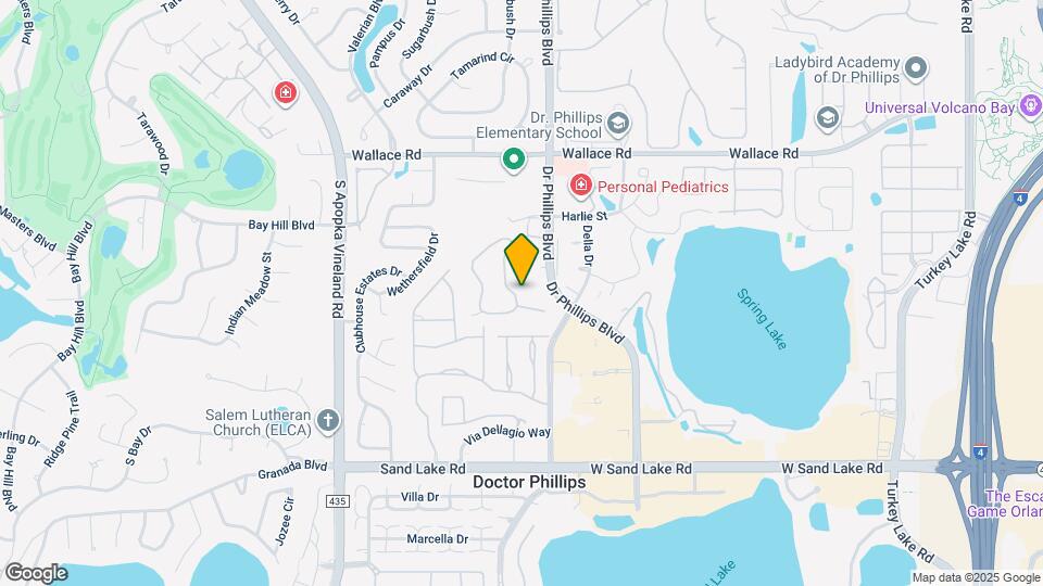 7535 Sugar Bend Dr Map and Location Details