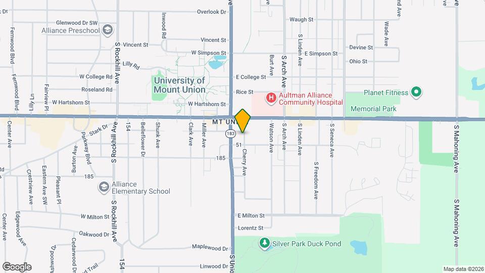 2121 Cherry Ave Mapa y Detalles de la Ubicación