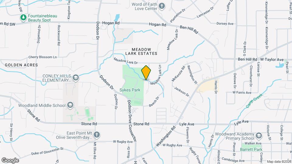 3103 Boulder Way Map and Location Details