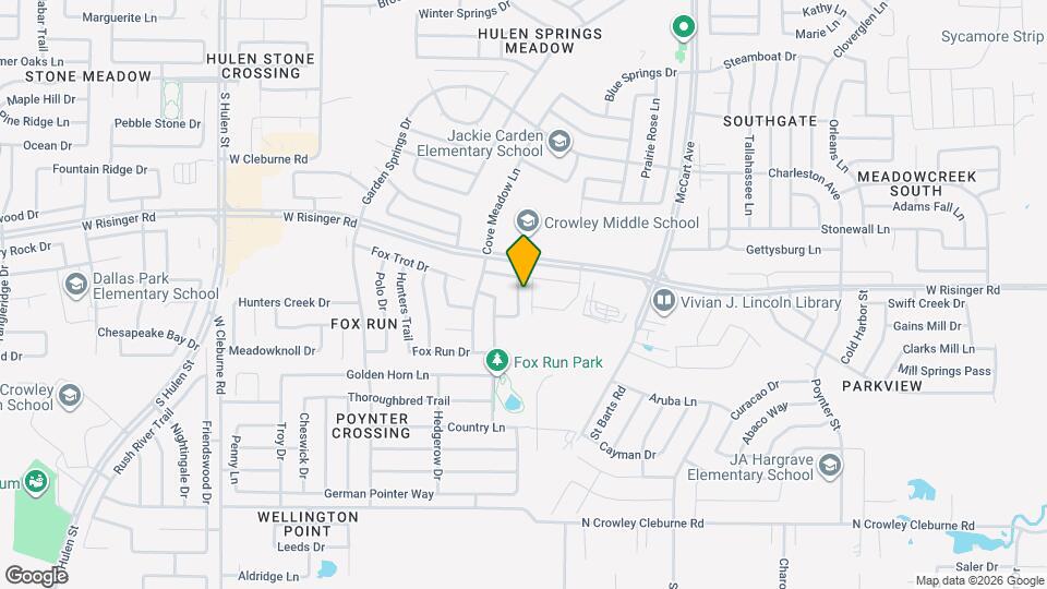 8737 Hunters Point Way Map and Location Details