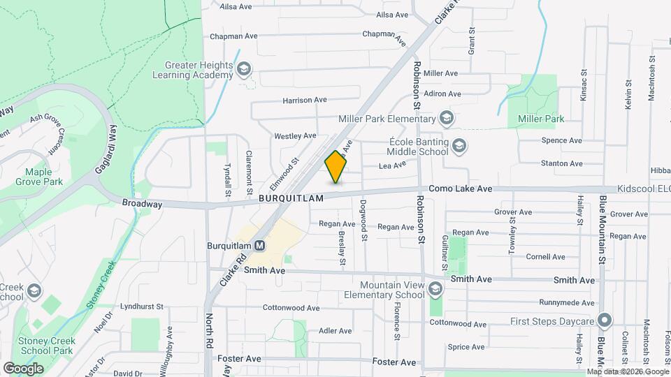 Burquitlam Park District - Tower 2 Map and Location Details