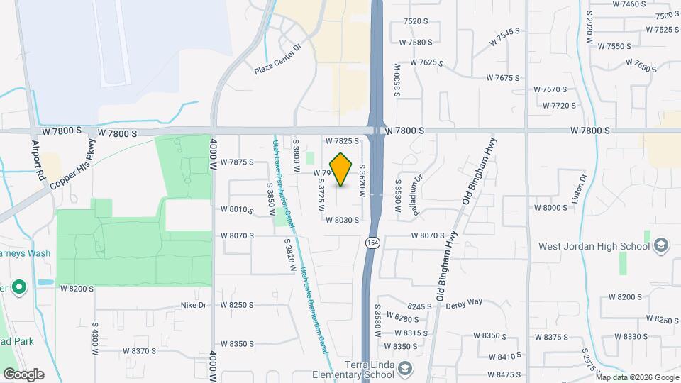 7955 S 3685 W Map and Location Details