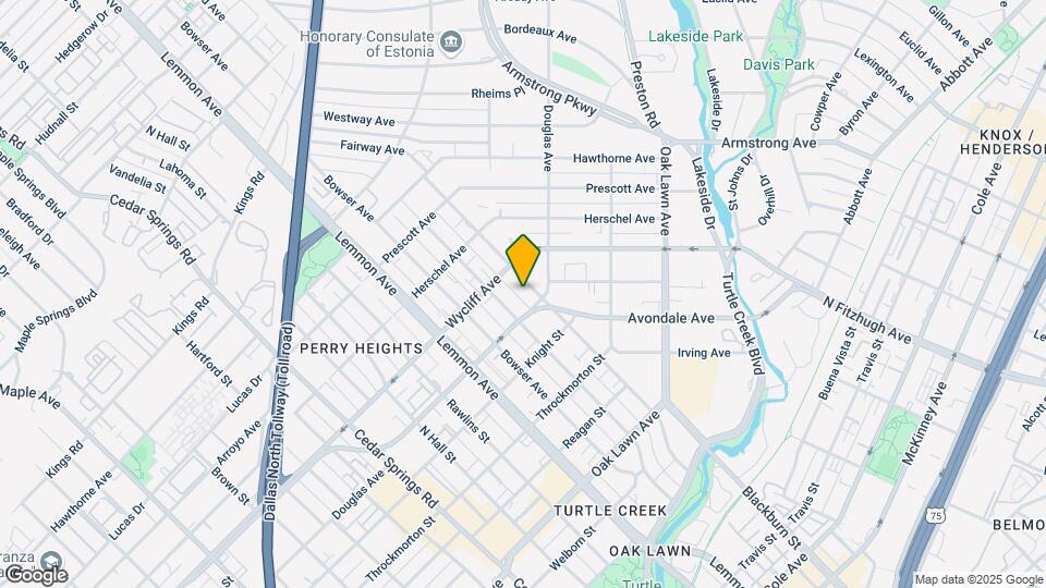 4203 Gilbert Ave Map and Location Details