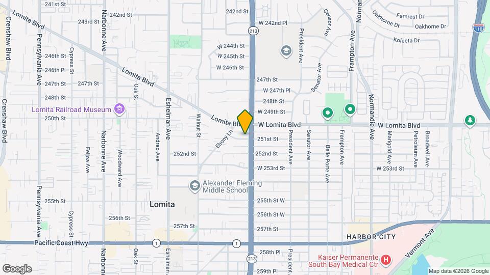 1713 251st St, Unit 1713 Map and Location Details