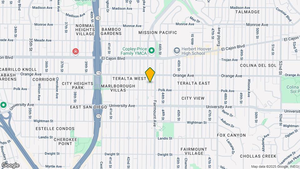 4139 43rd St Map and Location Details