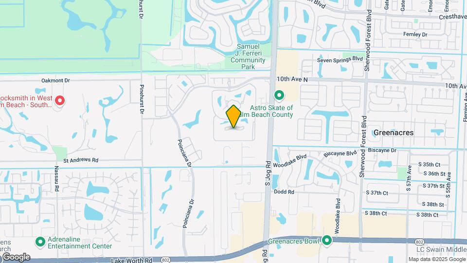 3348 Lucerne Park Dr Map and Location Details
