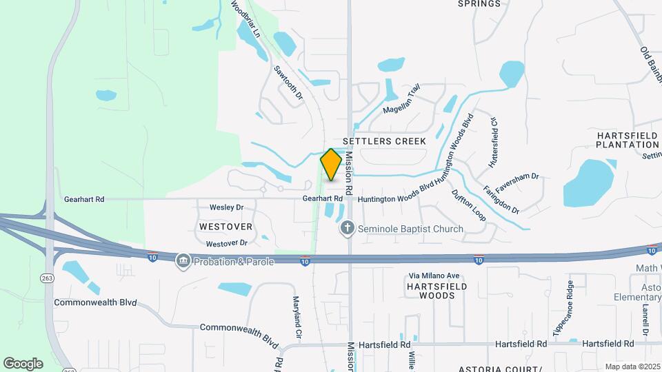 4016 Chipola St Map and Location Details