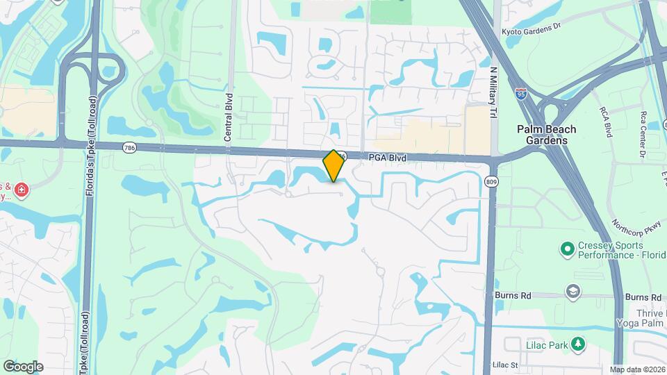 5125 Woodland Lakes Dr Map and Location Details