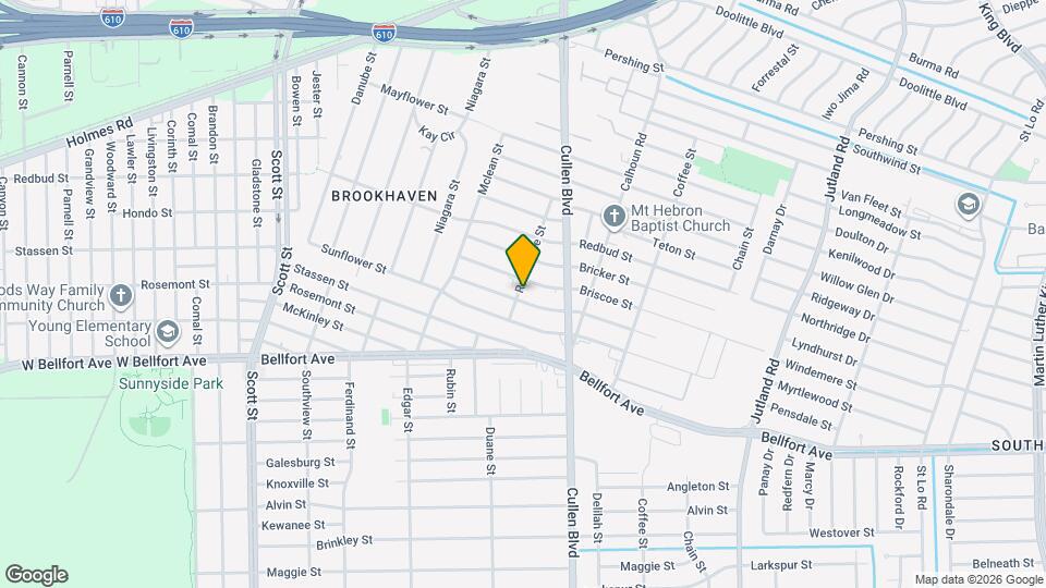 4601 White Rock St Mapa y Detalles de la Ubicación