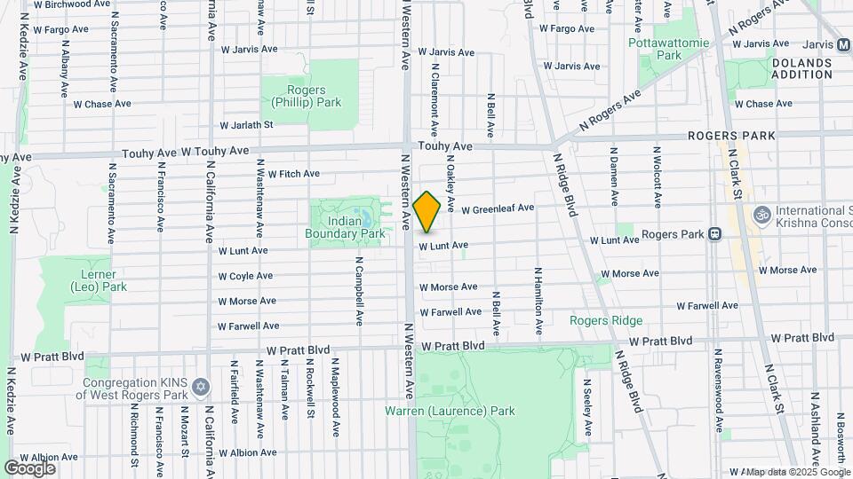 2330 W Lunt Ave, Unit 502 Map and Location Details