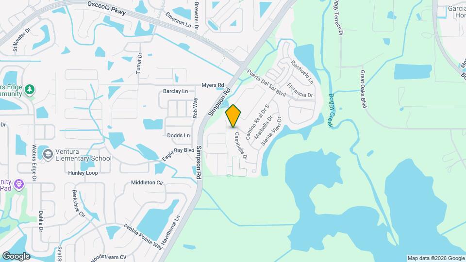 2800 Via Largo Ct Map and Location Details