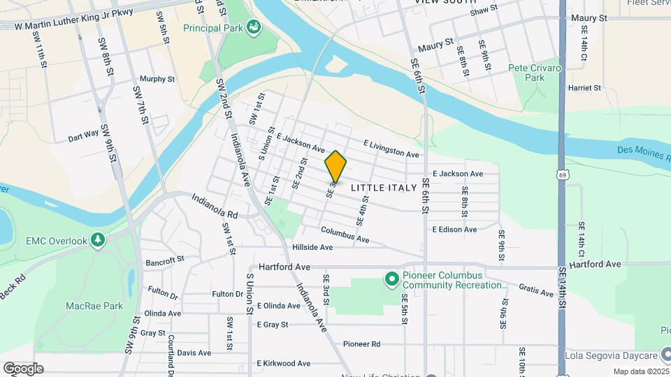 302 E Dunham Ave Map and Location Details