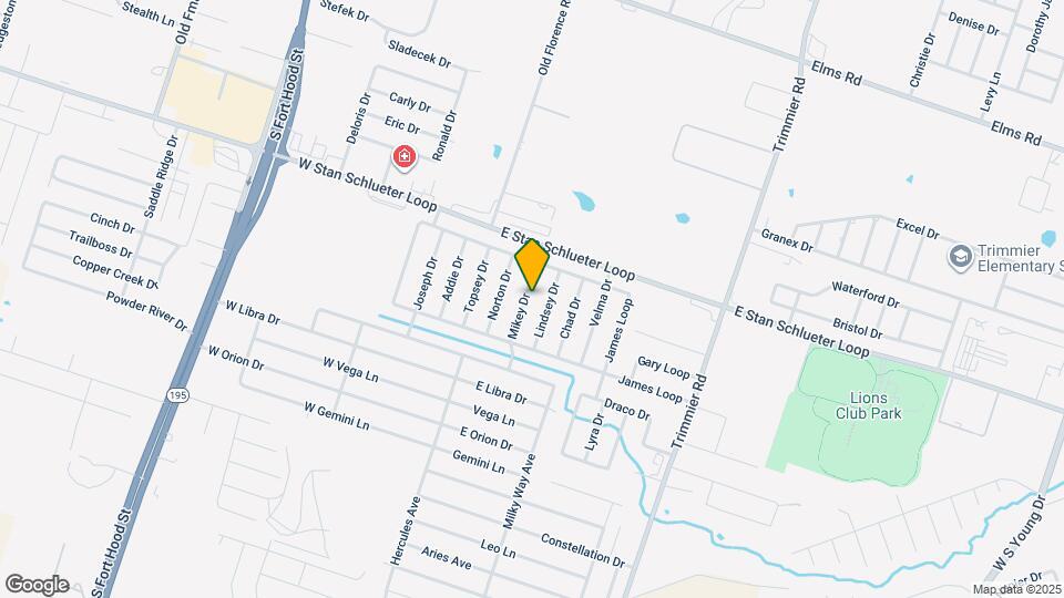 4906 Mikey Dr Map and Location Details