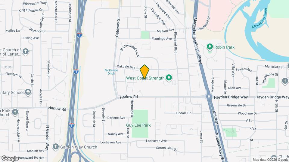 2609 S Cloverleaf Loop Map and Location Details