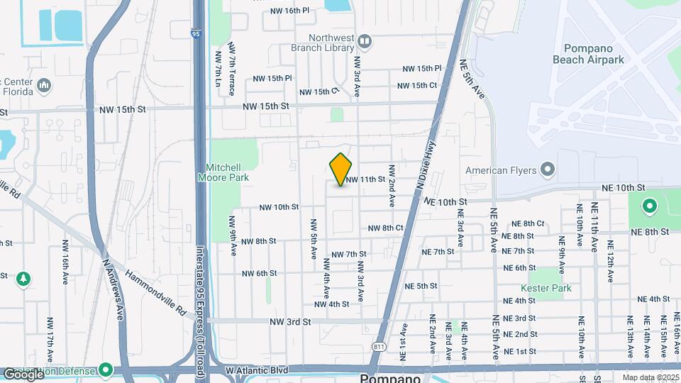 325 NW 10th St-Unit -1 Map and Location Details