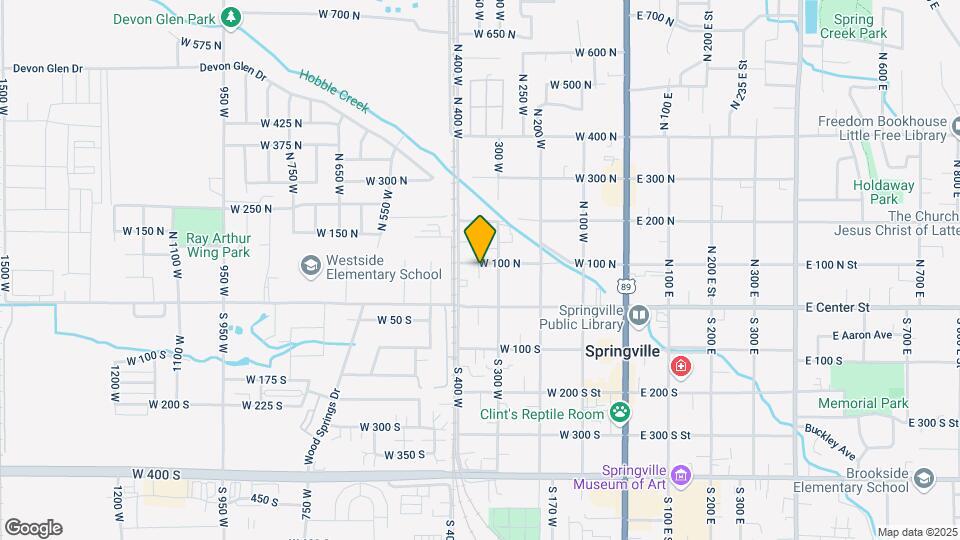 339 W 100 N Map and Location Details