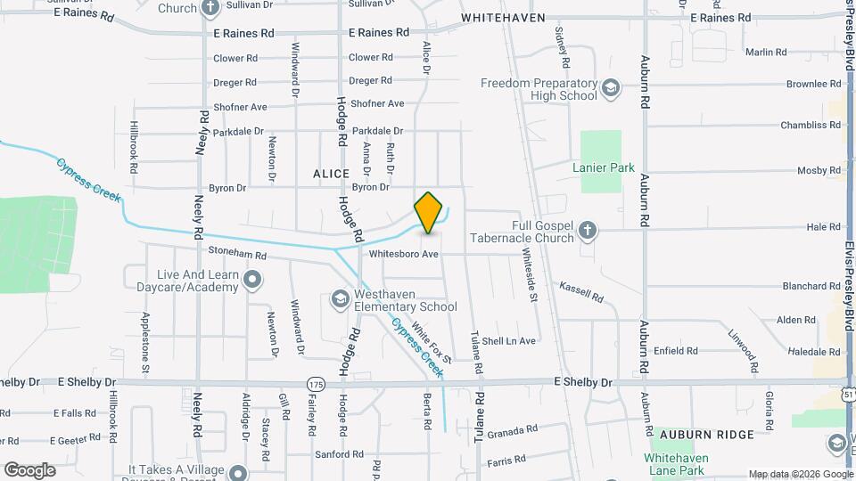 4480 Whitesboro Cove Map and Location Details