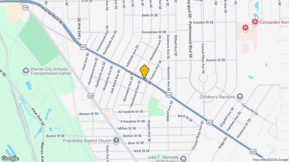 2232 Youngstown Rd SE Map and Location Details