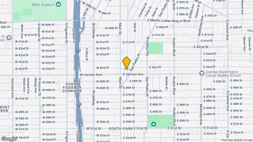 4345 Woodlawn Ave Map and Location Details