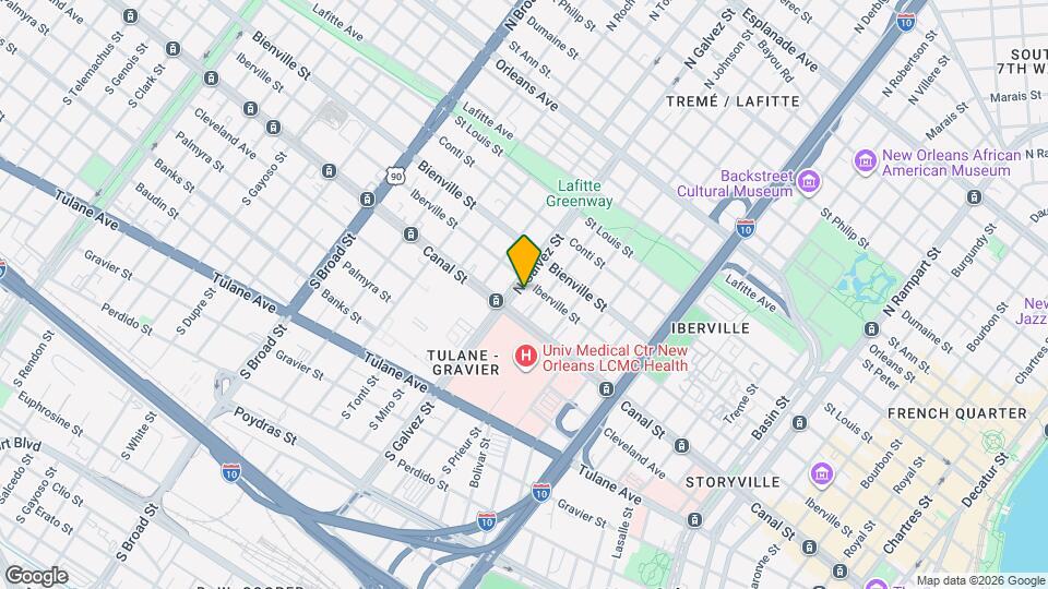 124 N Galvez St, Unit 124 NORTH GALVEZ STREET Map and Location Details