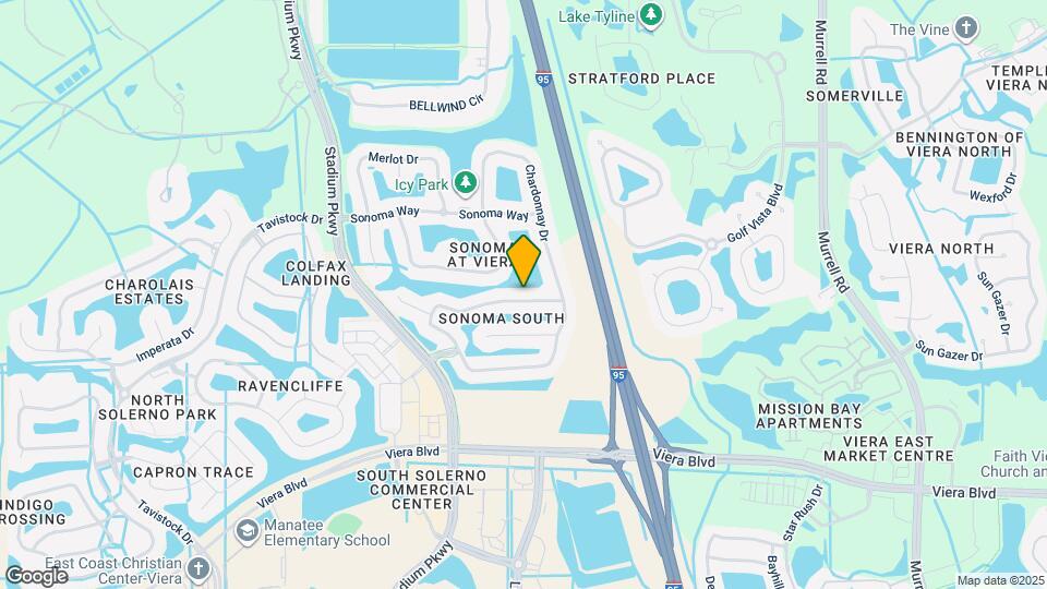 3650 Chardonnay Dr Map and Location Details