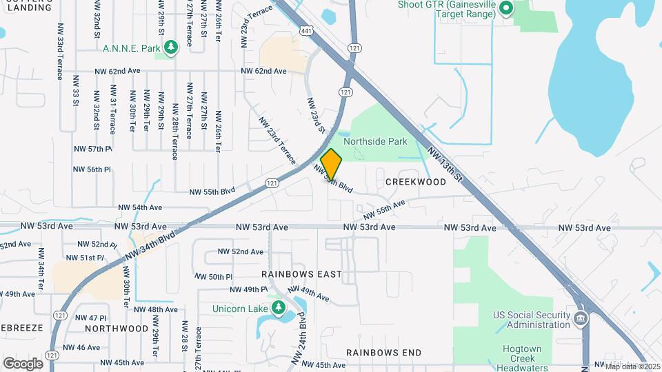5469 NW 22nd Dr Map and Location Details