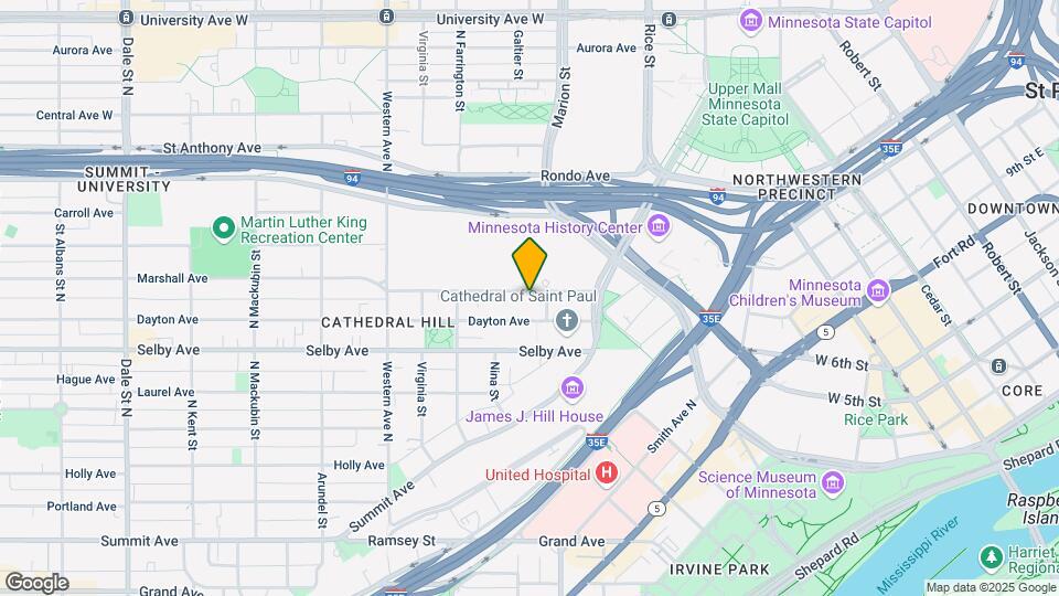 250 Marshall Ave Mapa y Detalles de la Ubicación