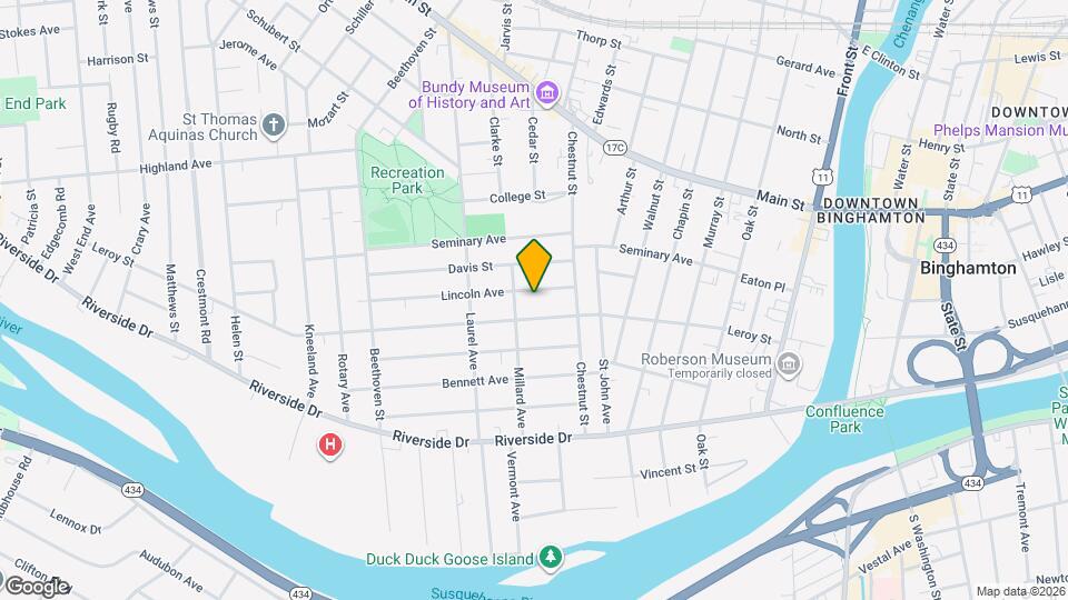 13 Lincoln Ave Apartments and Nearby Binghamton Apartments For Rent