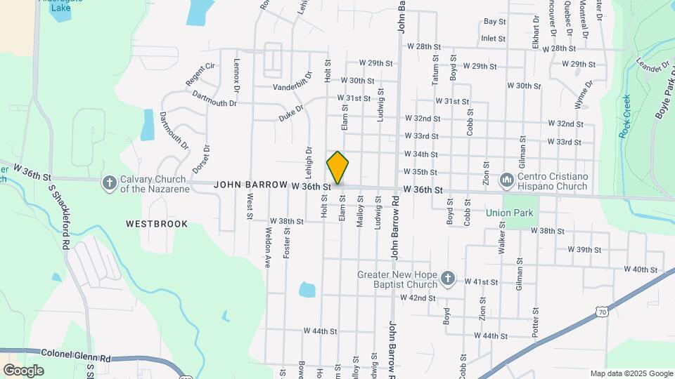 9105 W 36th St Map and Location Details