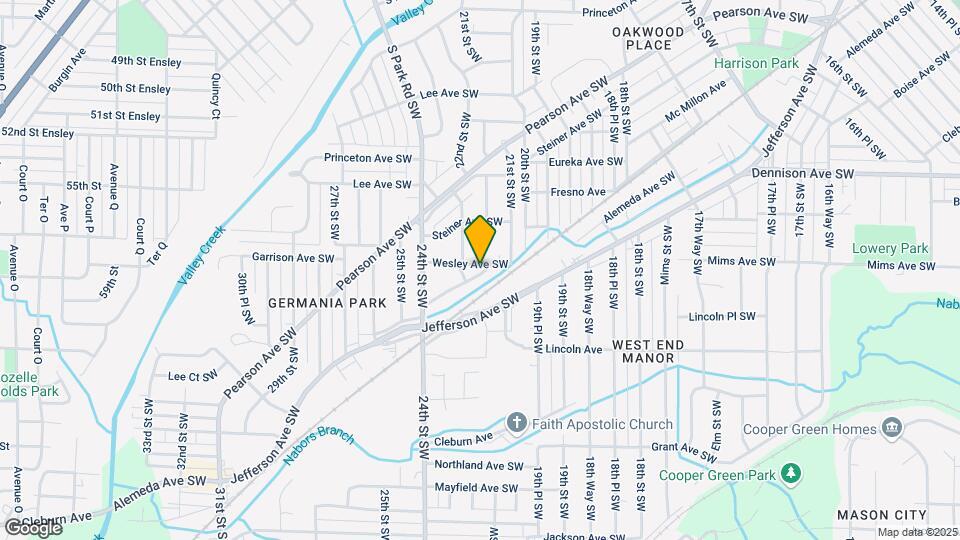 2219 Wesley Ave SW Map and Location Details